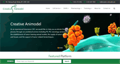 Desktop Screenshot of creative-animodel.com